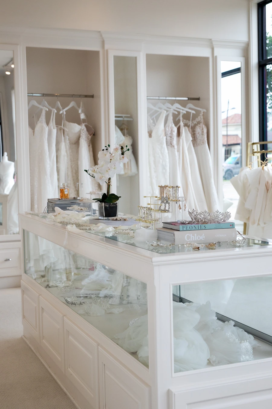 Find the perfect wedding dress at our bridal shop in Tyler, TX