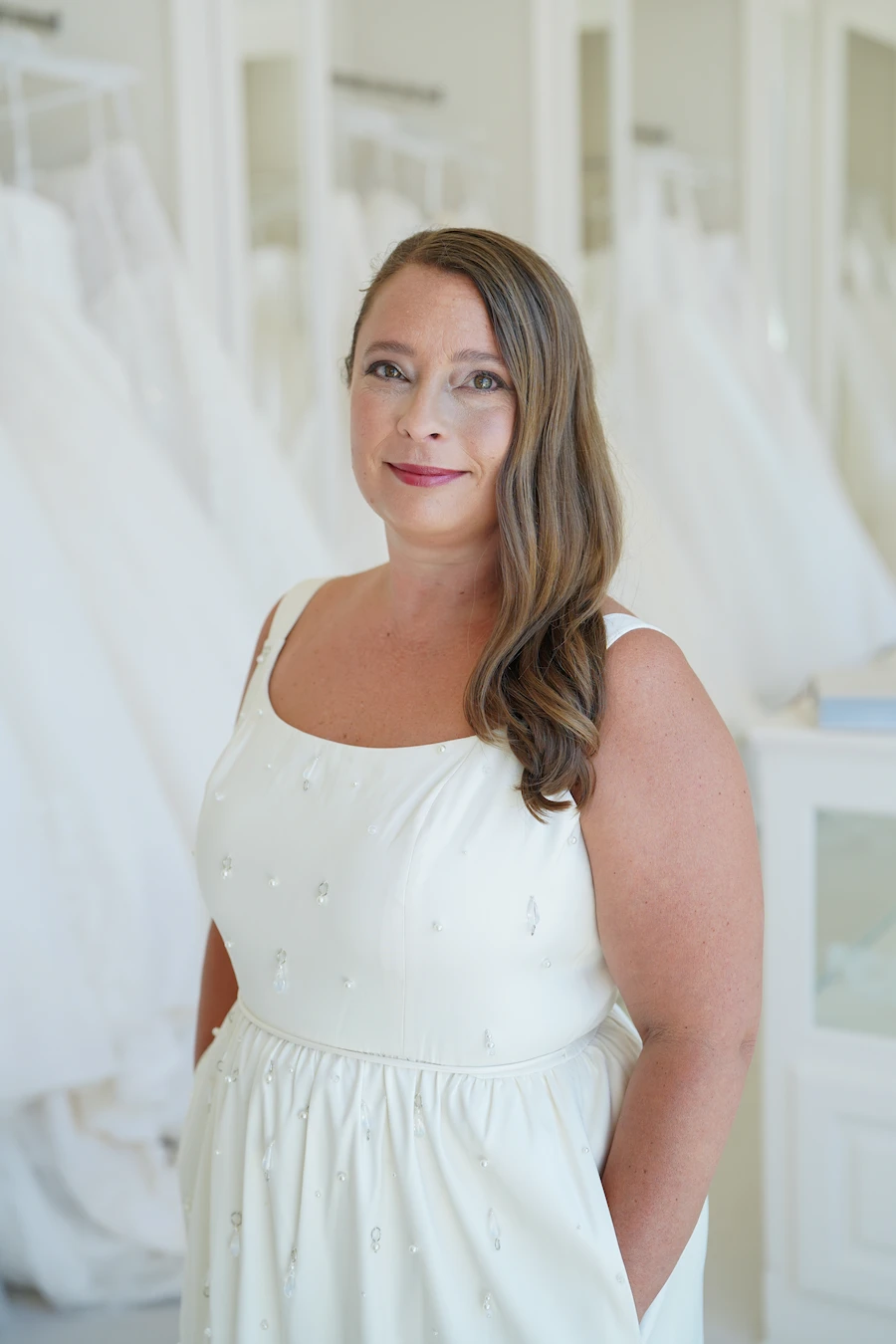Georgia Harris, owner of Jarvis Couture and bridal consultant in Tyler, TX