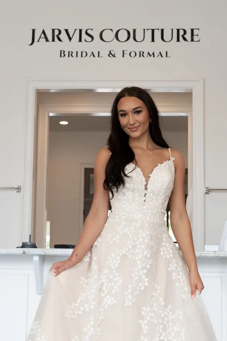Jarvis Couture bridal shop is located on Old Jacksonville Hwy in Tyler, Texas